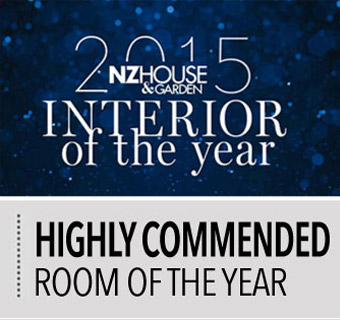 2015 NZ House and Garden Interior of the Year Commendation Design Spec Interior Design Auckland