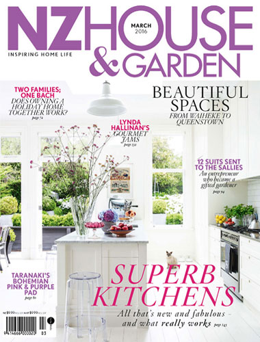 Design Spec Interior Design in the media 2016 NZ House & Garden Magazine